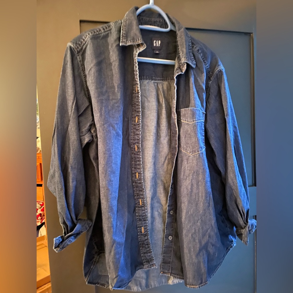 Gap Denim Shirt size small